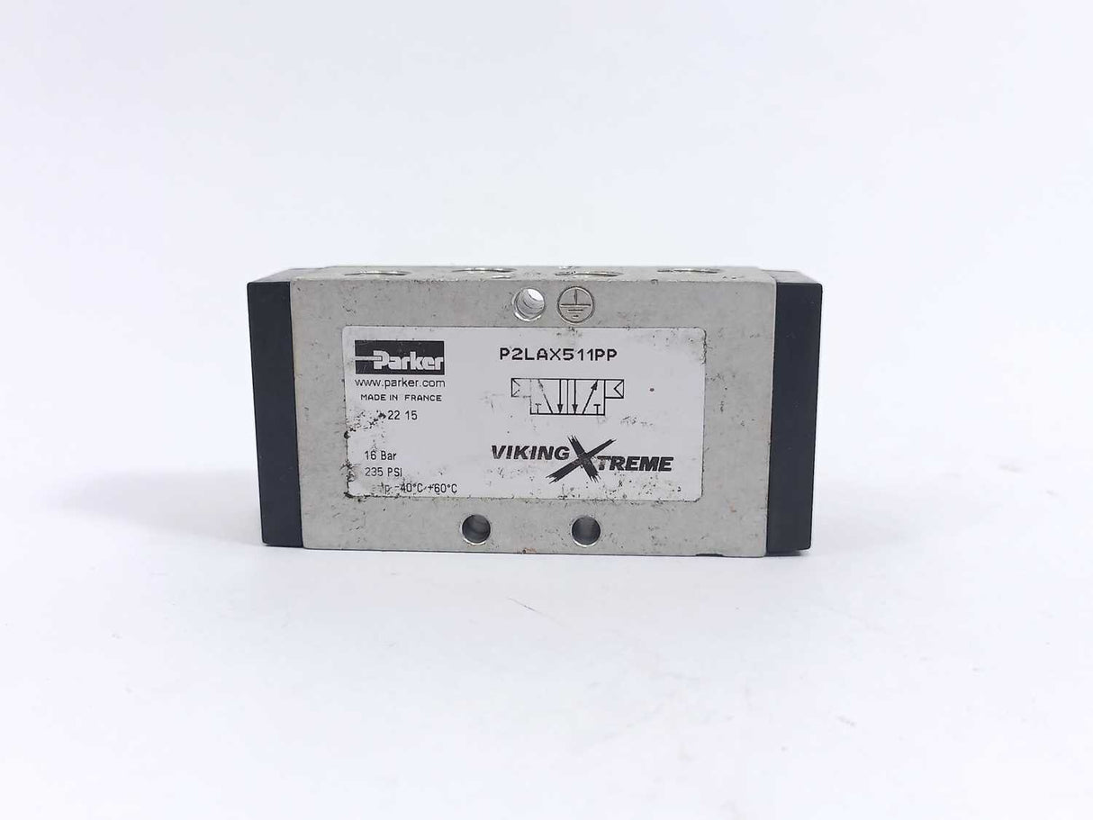 Parker P2LAX511PP Pneumatic Solenoid Valve, Viking Xtreme Series