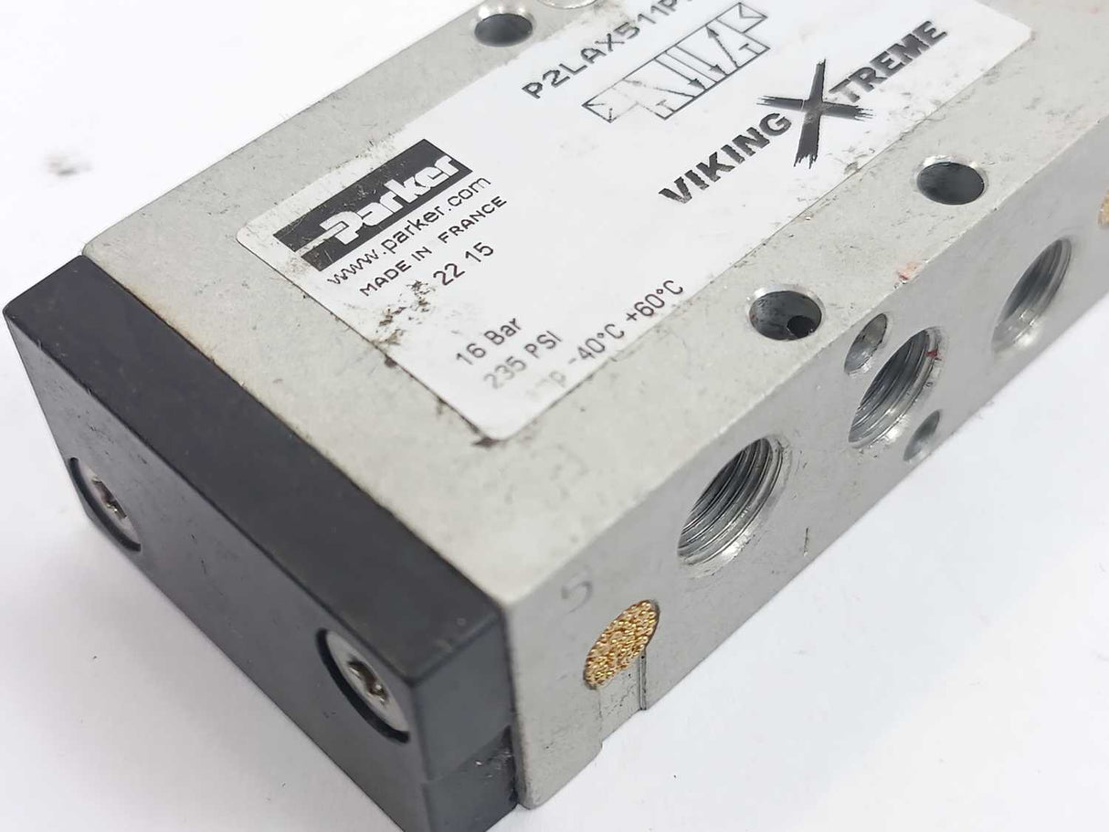 Parker P2LAX511PP Pneumatic Solenoid Valve, Viking Xtreme Series