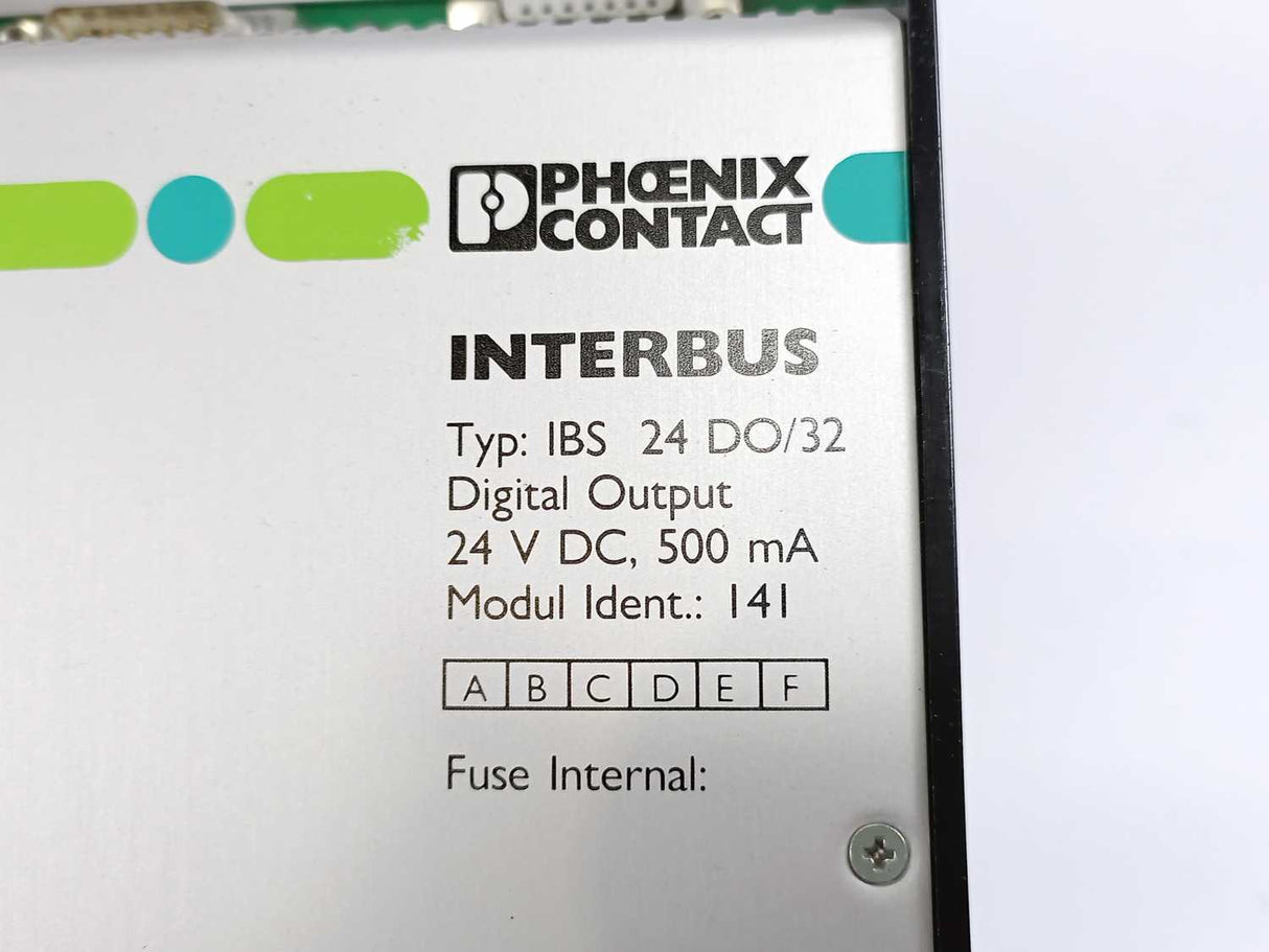 Phoenix Contact 2784052 IBS 24 DO/32 141 Digital Output Interbus