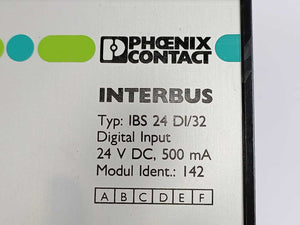 Phoenix Contact 2784421 IBS 24 DI/32 142 Digital Input Interbus