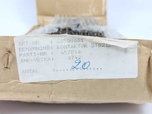Siemens 3TG2120 Small Flat Plug Safety Device, Batch of 18 pcs.