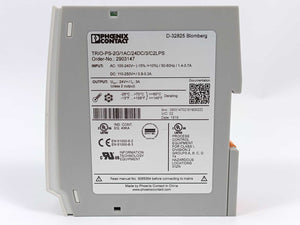 Phoenix Contact 2903147 TRIO-PS-2G/1AC/24DC/3/C2LPS DIN Rail Power Supply