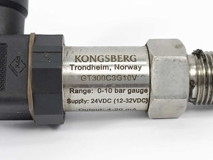 Kongsberg GT300C3G10V Marine Pressure Transmitter