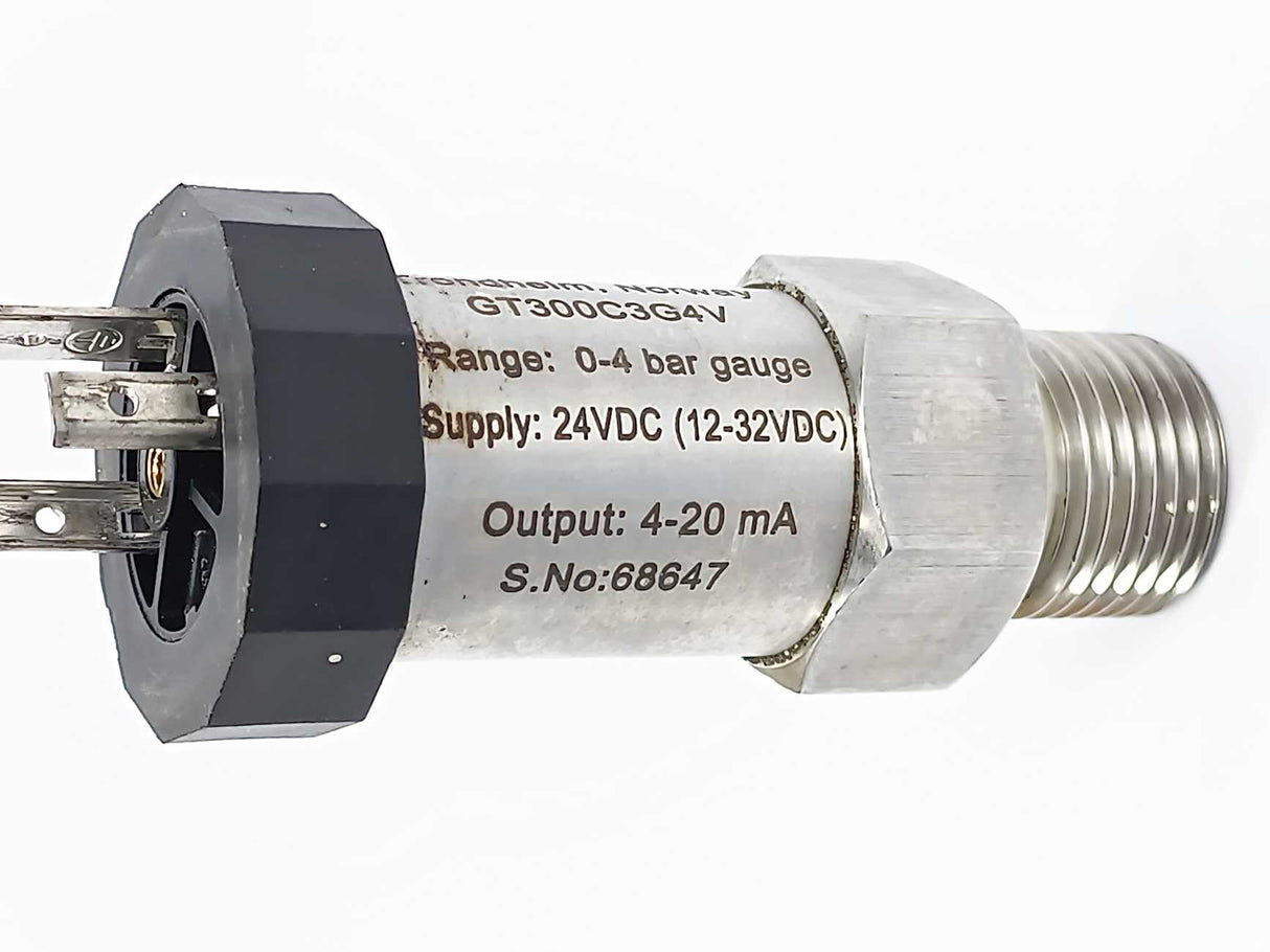 Kongsberg GT300C3G4V Marine Pressure Transmitter