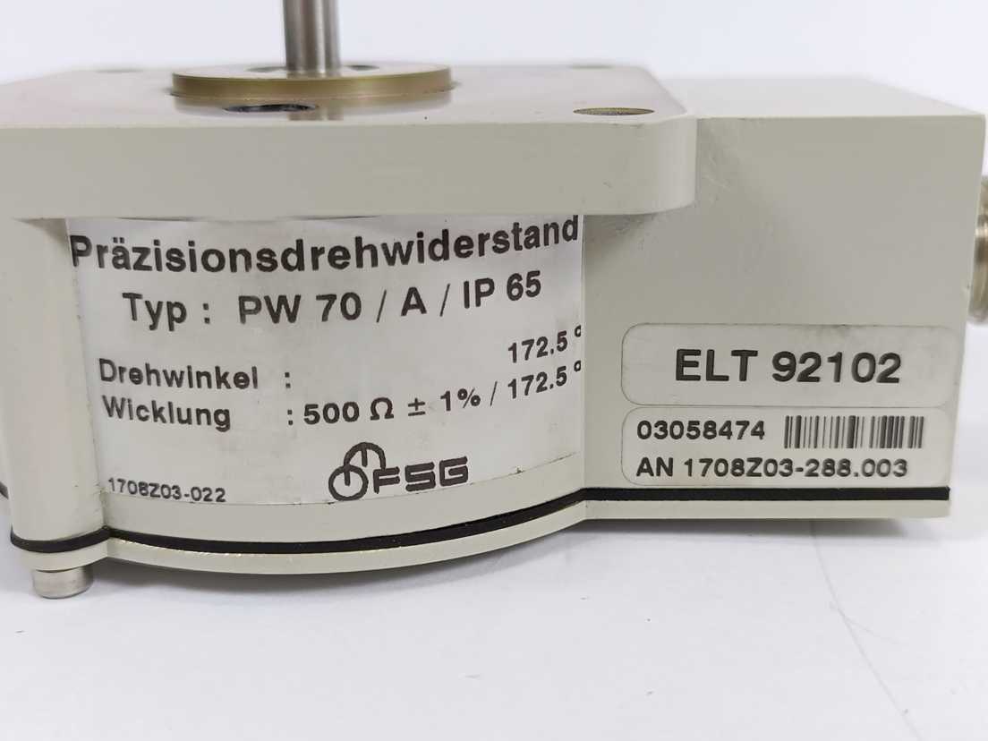 FSG 1708Z03-288.003 1708Z03-022 PW70/A/IP65 Precision Potentiometer