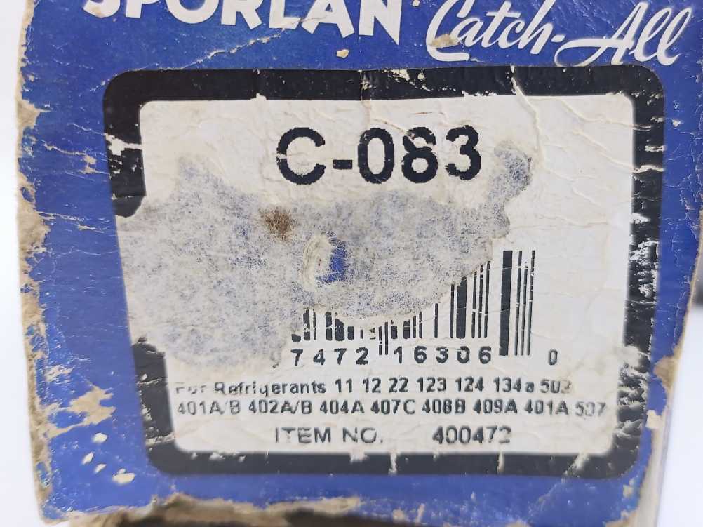Sporlan 400472 C-083 Liquid Line Filter Drier