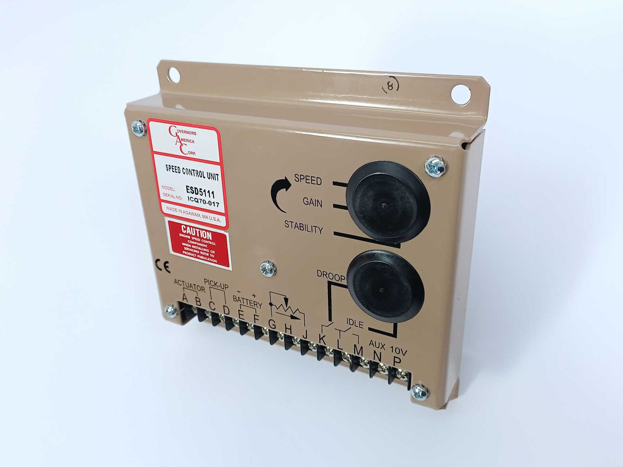 Governors America Corp. ESD5111 Speed Control Unit