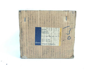 Siemens 3TB4617-0AF0 Contactor 3 Pole Breaking 600V AC