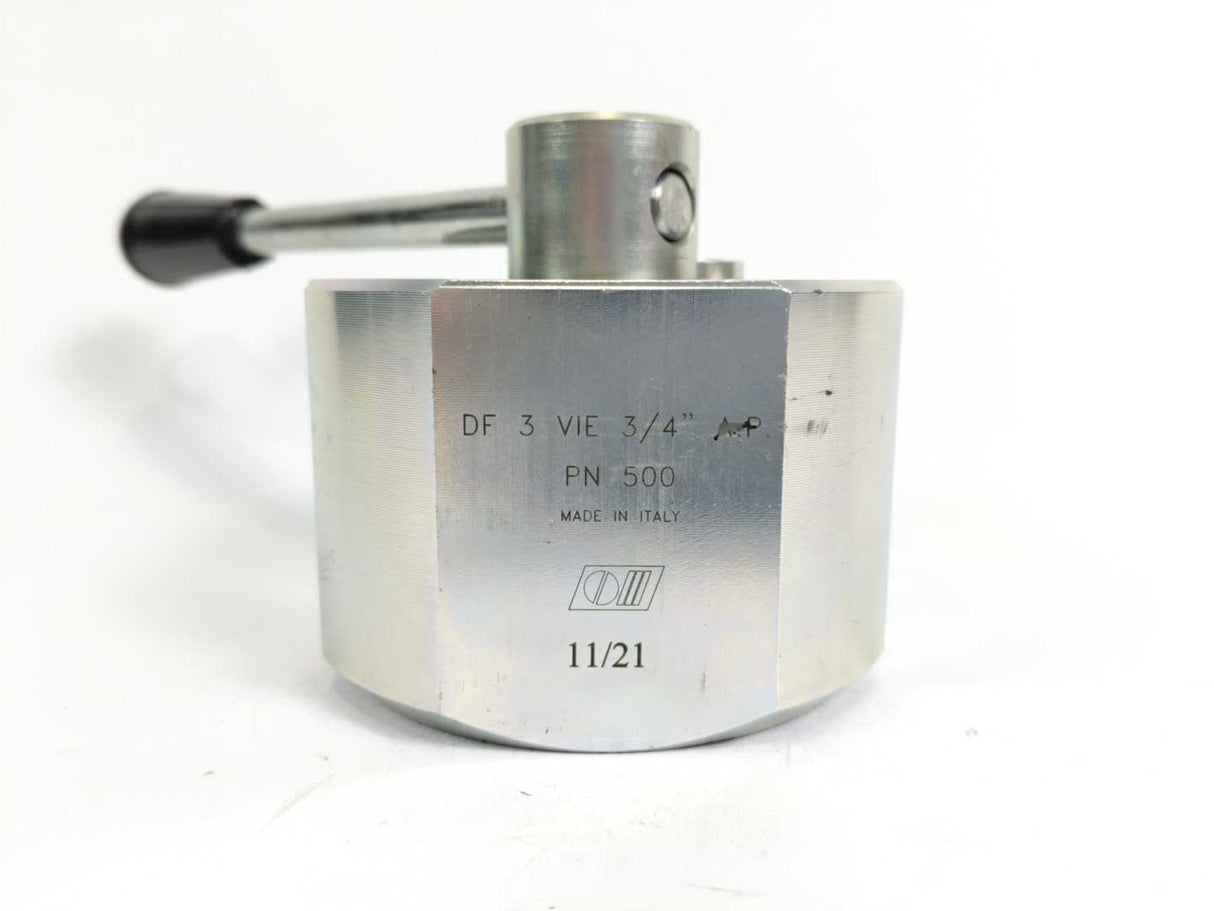 Oleodinamica Marchesini DF 3 VIE 3/4" A.P. High Pressure 3-Ways Diverter Valves