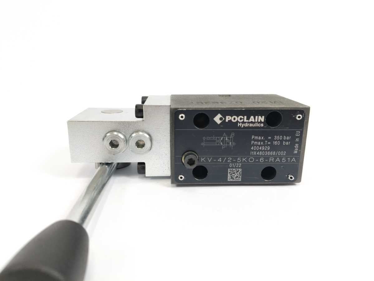 POCLAIN Hydraulics KV-4/2-5KO-6-RA51A Directional Control Valve
