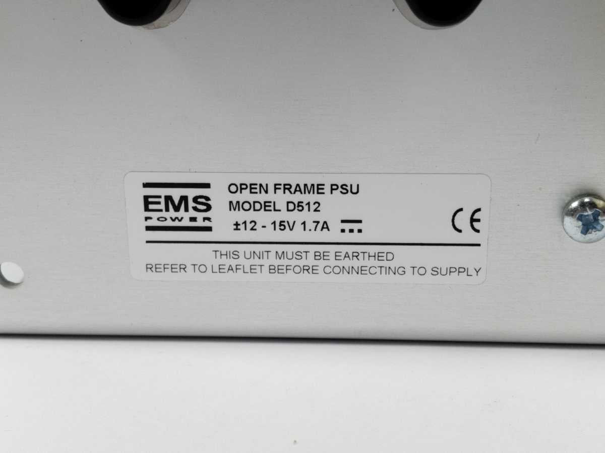 EMS Power D512 +-12-15V 1.7A Open Frame Linear PSU