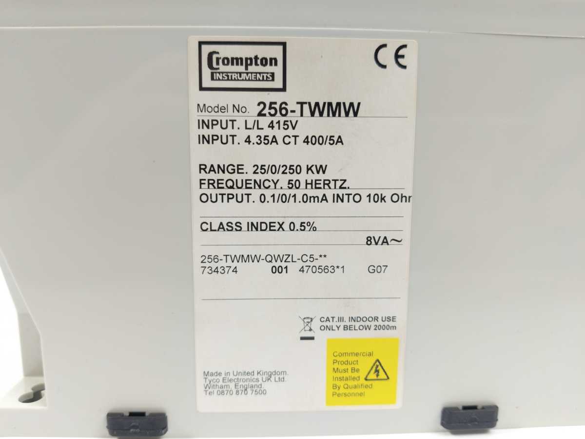 Crompton Instruments 256-TWMW-QWZL-C5-** 256-TWMW Paladin Transducer