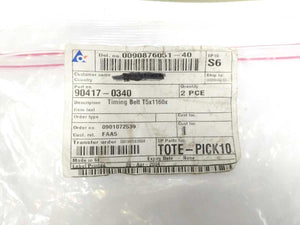 Tetra Pak 90417-0340 Timing Belt T5x1160x Batch 2pcs.