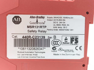 AB 440R-C23139 Ser. B MSR131RTP Safety Relay