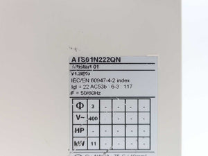 Schneider / Telemecanique AIS01N222QN Softstarter 22A 3x380-415V