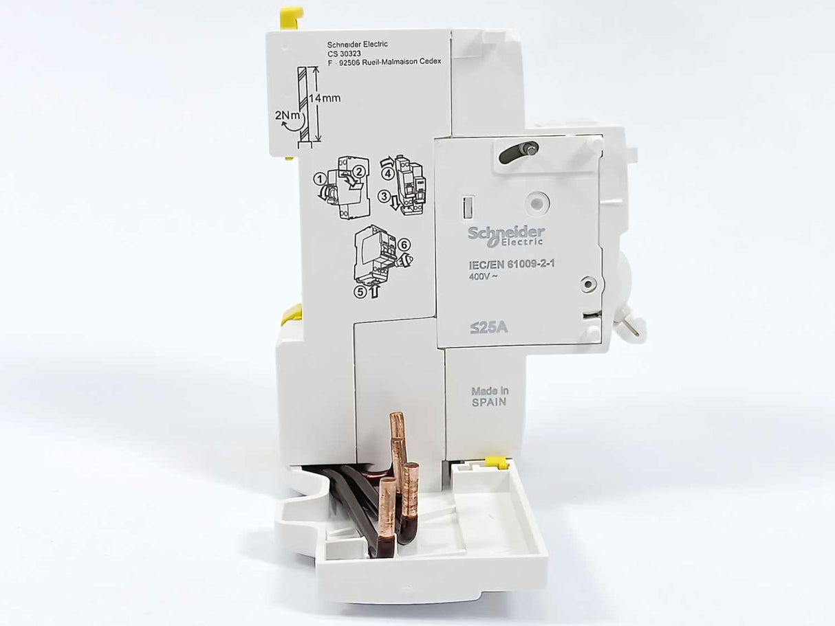 Schneider Electric A9Y85725 Acti9 Vigi iC40 Add-on Residual Current Device