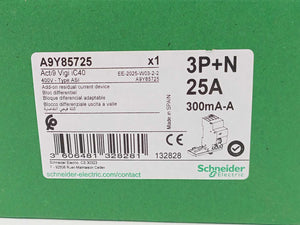 Schneider Electric A9Y85725 Acti9 Vigi iC40 Add-on Residual Current Device