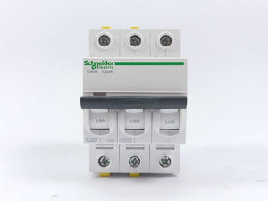 Schneider Electric A9F04320 Miniature Circuit breaker, iC60N C20A, 3pcs.