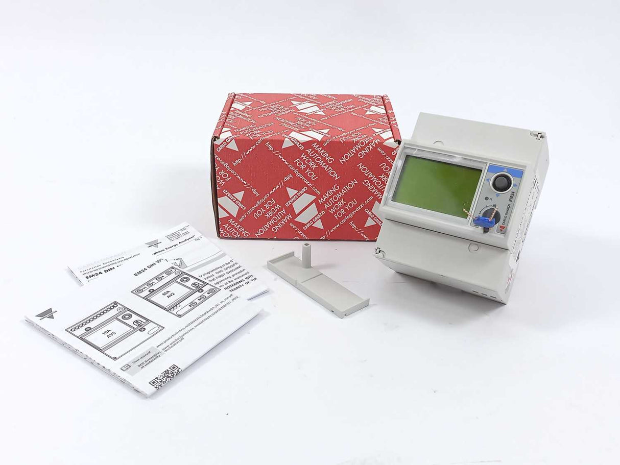 Carlo Gavazzi EM24-DIN.AV5.3.X.W1.I.P/FB12 Energy Analyzer