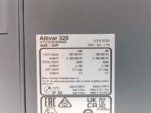 Schneider Electric ATV320U40N4B AC Speed Drive
