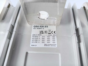 Eaton QSA630-3/3 Eaton QSA Fuse Switch-Disconnector