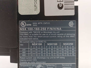 Schneider Electric LV429003 Switch Compact NSX100F, 100A, 3p