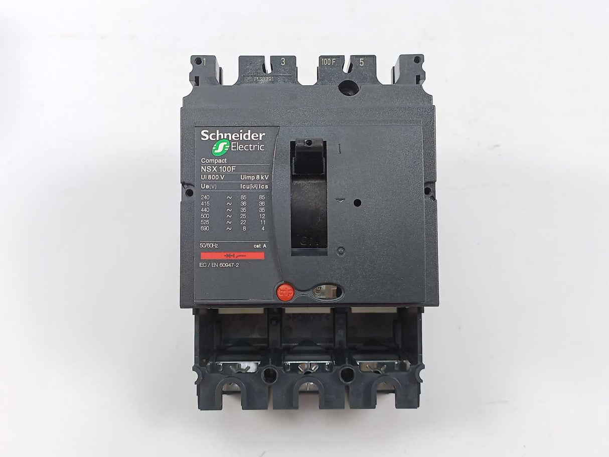 Schneider Electric LV429003 Switch Compact NSX100F, 100A, 3p