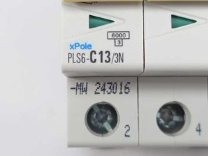 Eaton 243016 Miniatur Circuit breaker, 13A PLS6-C13/3N-MW Batch 5 Pcs.