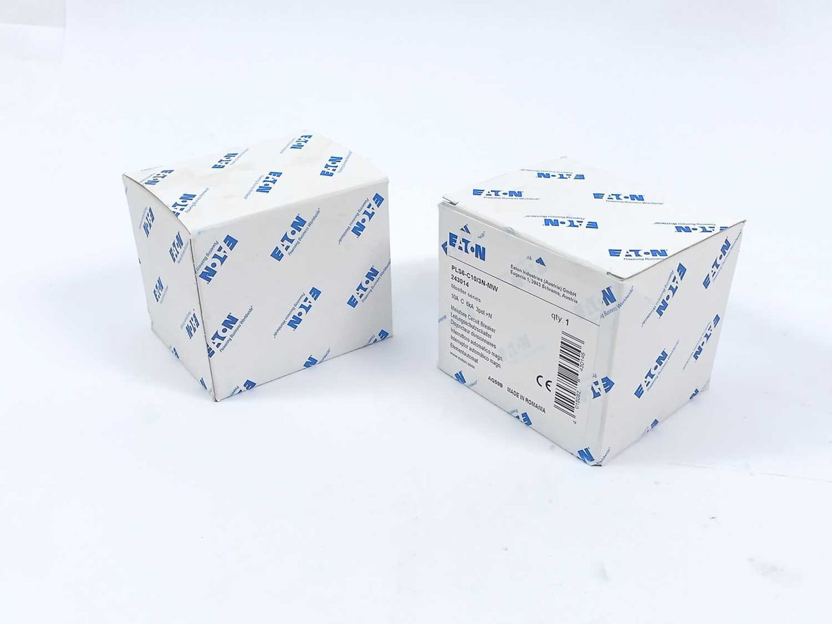 Eaton 243014 Miniature Circuit Breaker PLS6-C10/3N-MW, 7pcs.