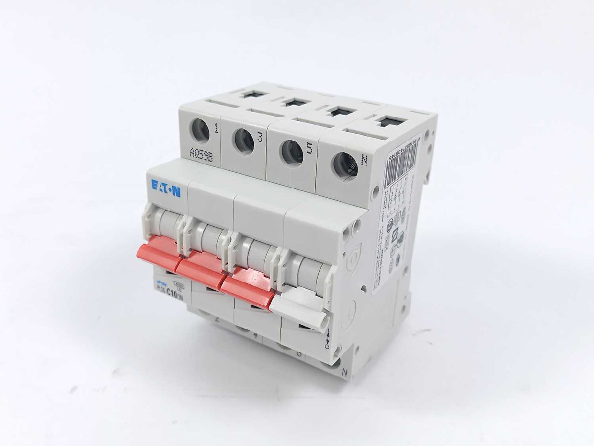 Eaton 243014 Miniature Circuit Breaker PLS6-C10/3N-MW, 7pcs.