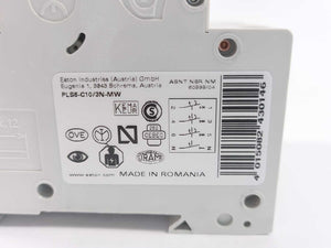 Eaton 243014 Miniature Circuit Breaker PLS6-C10/3N-MW, 7pcs.