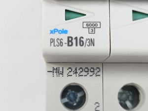 Eaton 242992 Miniature Circuit Breaker PLS6-B16/3N-MW, 2pcs.
