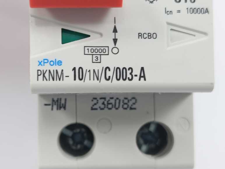 Eaton 236082 PKNM+10/1N/C/003-A-MW Circuit Breaker