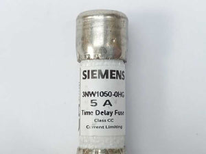 Siemens 3NW1050-0HG Cylindrical Fuse Links 8 Pcs.