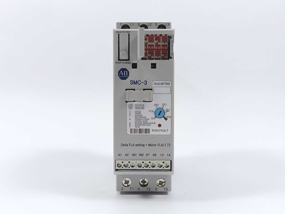 AB 150-C37NBD Ser: B, SMC-3 Soft Starter