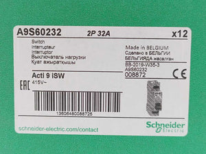 Schneider Electric A9S60232 Switch Interrupter Batch 12pcs.