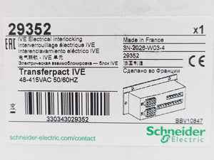 Schneider Electric 29352 IVE Electrical Interlocking Transferpact
