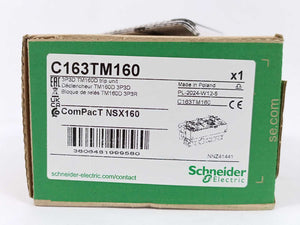 Schneider Electric C163TM160 ComPacT NSX160 3P3D TM160D Trip Unit