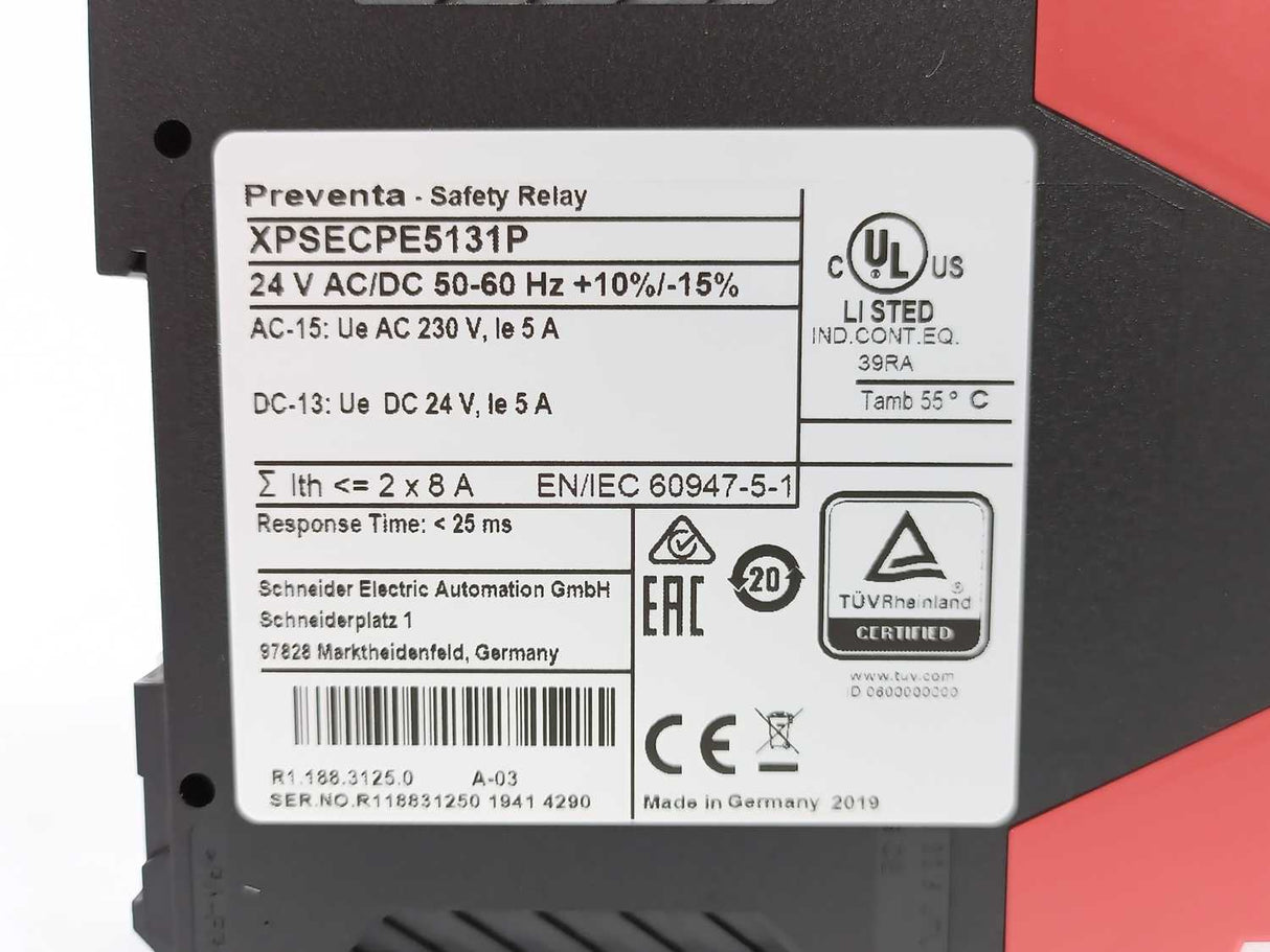 Schneider Electric XPSECPE5131P Module for Output Contact Expansion