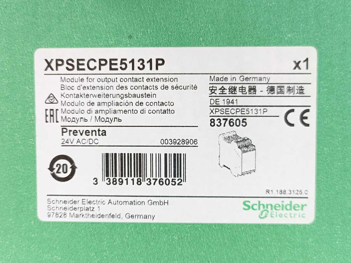 Schneider Electric XPSECPE5131P Module for Output Contact Expansion