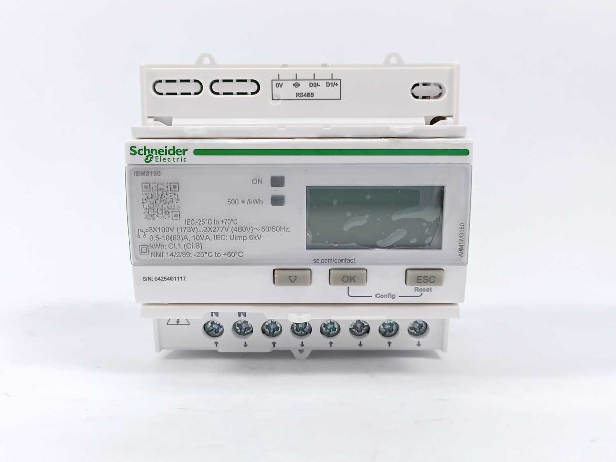 Schneider Electric A9MEM3150 iEM3150 63A Watt-hour Meter