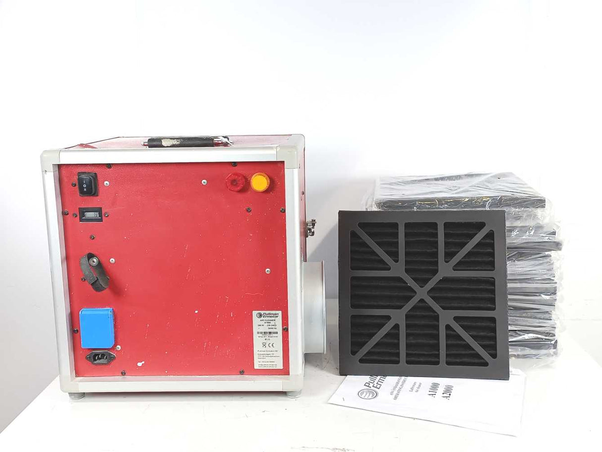 Pullman Ermator A1000 Air Cleaner 280W 20-240V 50/60Hz w/ 16 Unused Filters