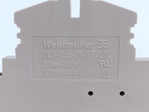 Weidmüller 1131750000 ZDLD 2.5-2N/PE/L/L Terminal Blocks Batch 50pcs.
