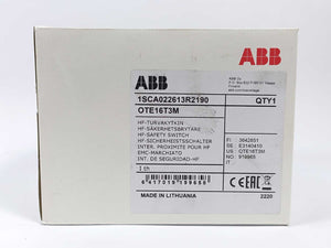 ABB 1SCA022613R2190 OTE16T3M Safety Switch