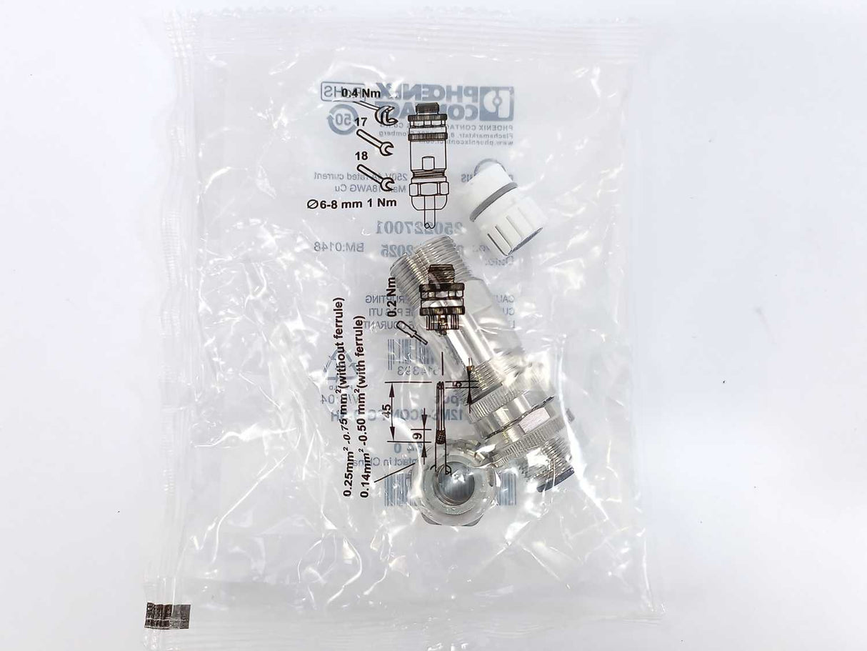 Phoenix Contact 1501540 SACC-M12MS-4CON-PG 9-SH Connector