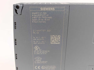 Siemens 6ES7531-7NF00-0AB0 SIMATIC S7-1500 Supply 24VDC 55mA 8-Input Channels