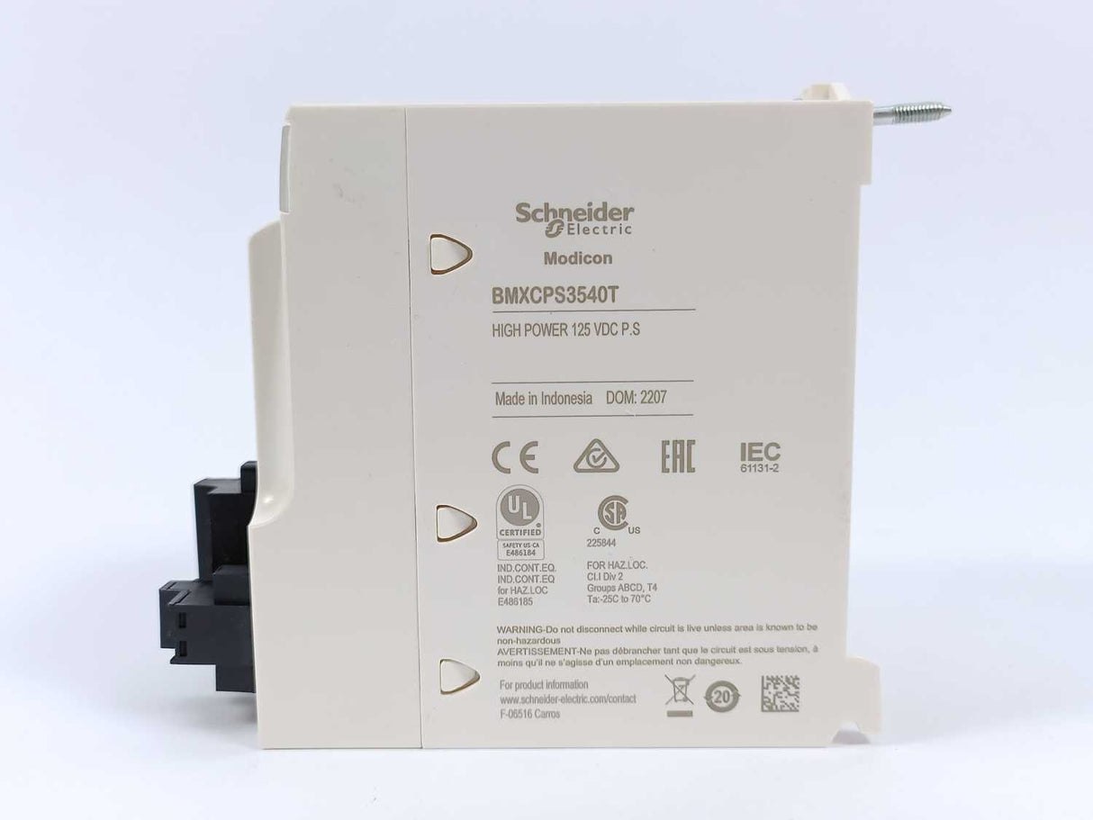 Schneider Electric BMXCPS3540T Power Supply Module