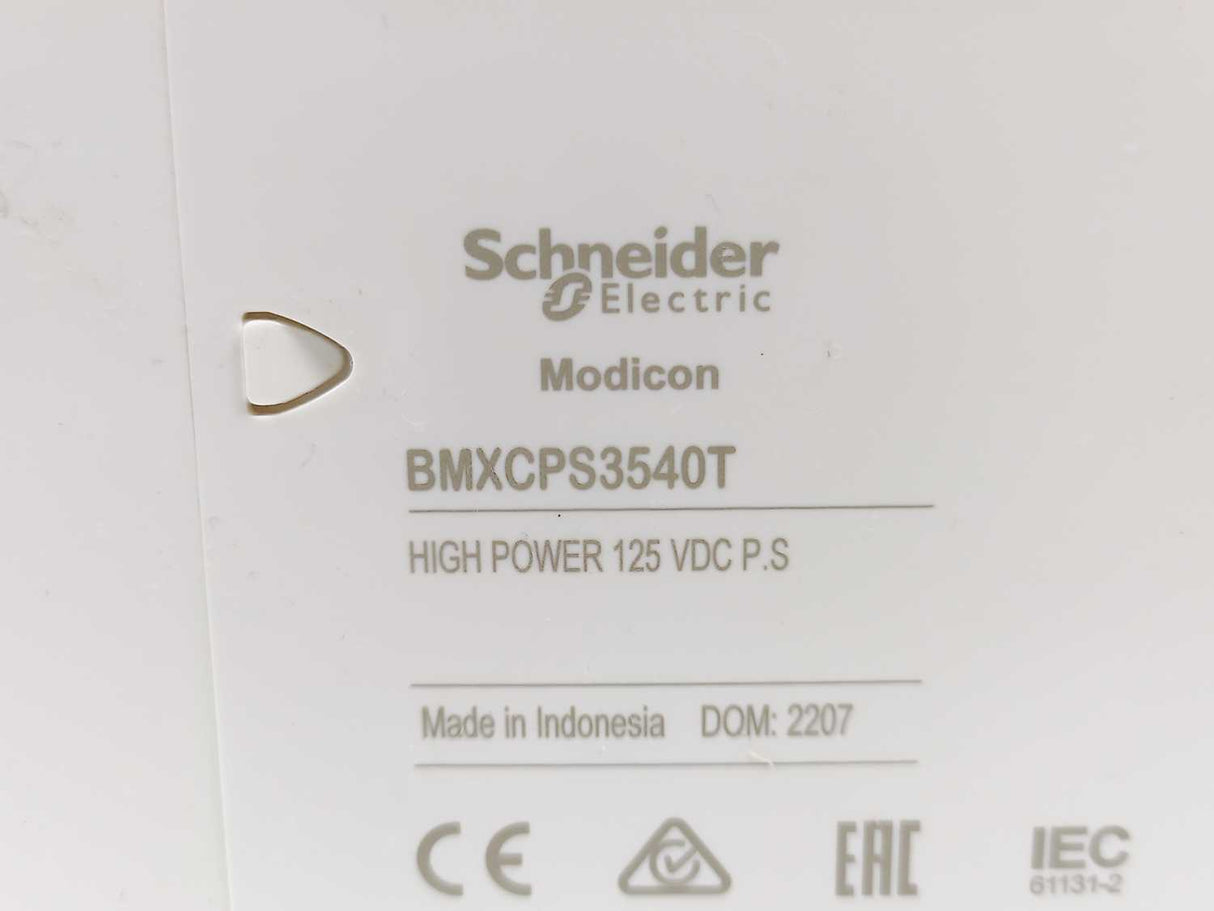 Schneider Electric BMXCPS3540T Power Supply Module