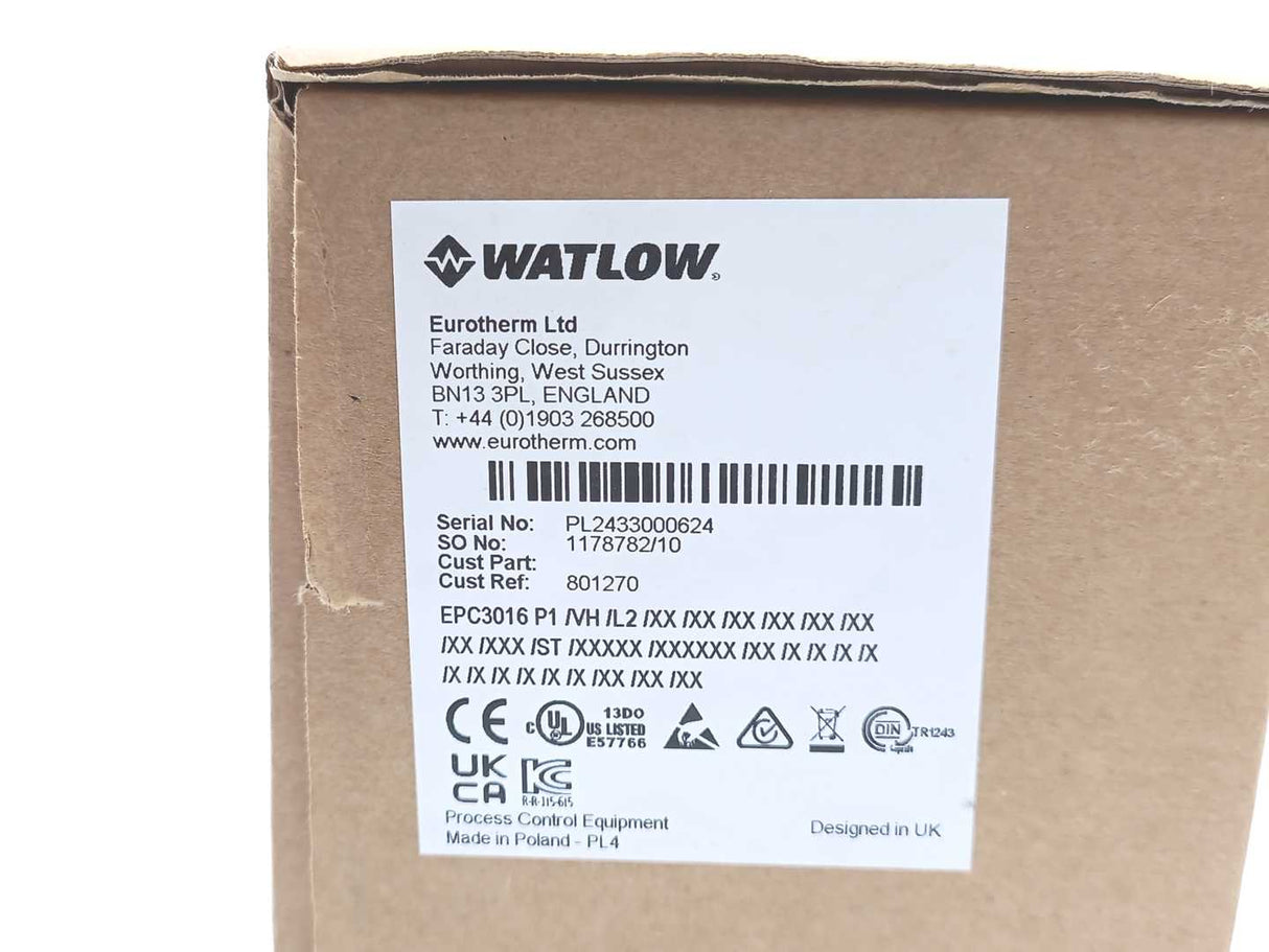 Eurotherm EPC 3016 PID Controller EPC3016/CC/VH/R1