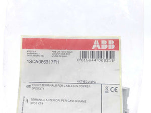 ABB 1SDA066917R1 Front Terminals for Cables in Copper 3pcs. XT4